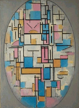 iet-mondrian-color-planes-in-oval.(1913-1914).oil on canvas